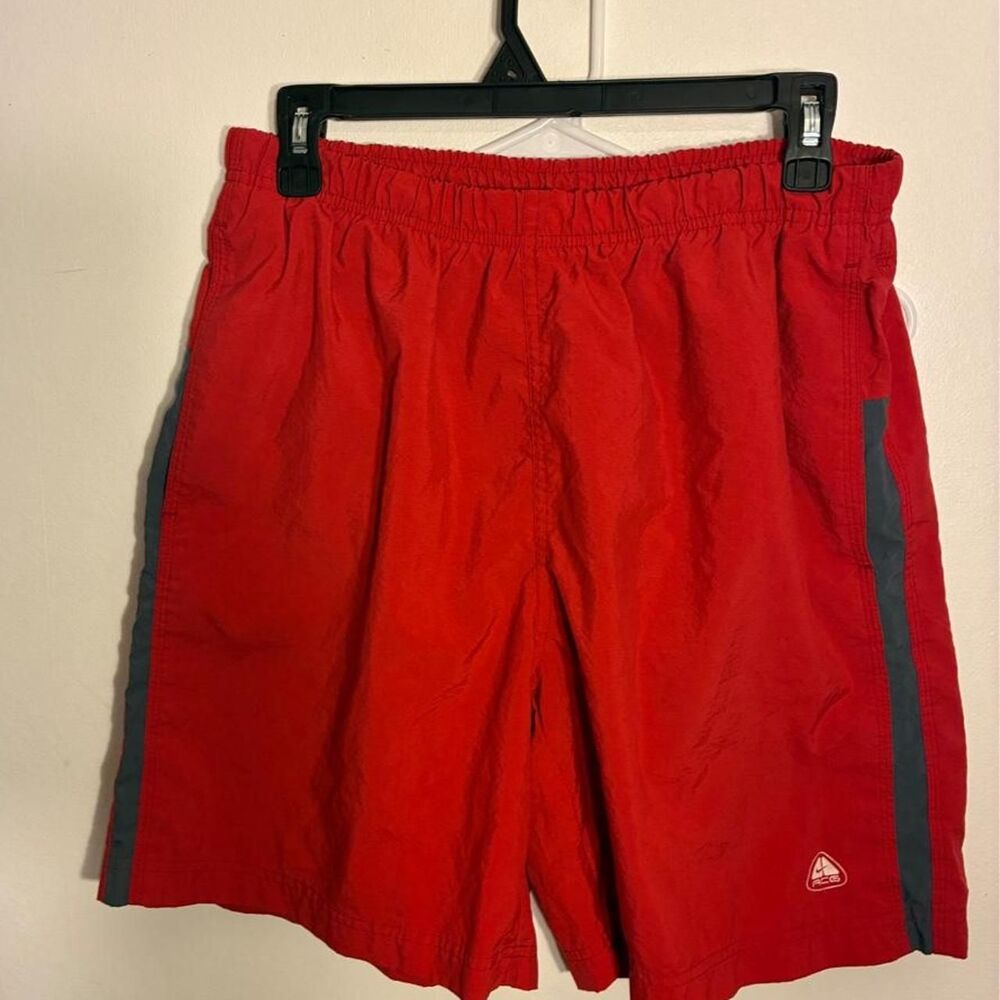 Nike-acg Men's Red Shorts